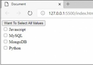ยกเลิกการเลือกช่องทำเครื่องหมายหลายช่องเมื่อคลิกปุ่มใน jQuery? 