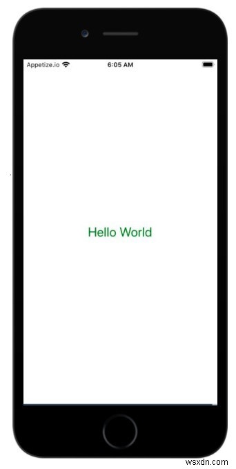 เขียนโปรแกรมให้แสดง Hello World แบบ Native? 