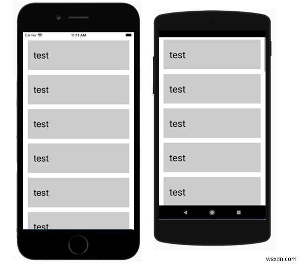 อธิบายการใช้ส่วนประกอบ VirtualizedList ใน ReactNative? 