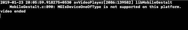 วิธีใช้ Swift เพื่อตรวจจับเมื่อวิดีโอ AVPlayer สิ้นสุดการเล่น 