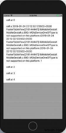 เปลี่ยนความสูงของ TableView Cell ใน Swift . แบบไดนามิก 