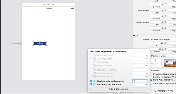 การทำงานกับ Xcode Auto Layout ใน Swift และ iOS 