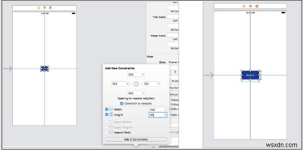 การทำงานกับ Xcode Auto Layout ใน Swift และ iOS 