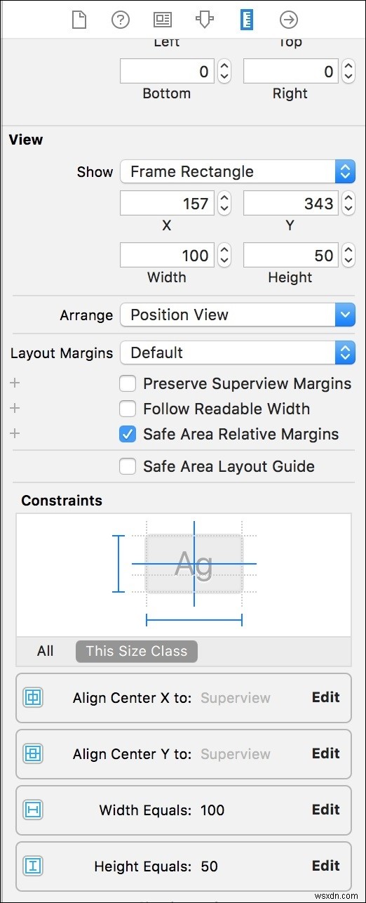 การทำงานกับ Xcode Auto Layout ใน Swift และ iOS 