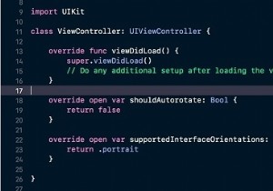 จะล็อคการวางแนวหน้าจอโดยทางโปรแกรมใน iOS ได้อย่างไร 