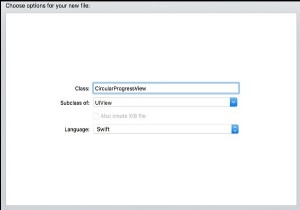 สร้างแถบความคืบหน้าแบบวงกลมใน iOS 