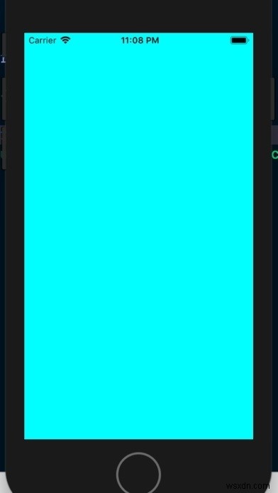 วิธีตั้งค่าสีพื้นหลังของ View ในแอพ iOS 