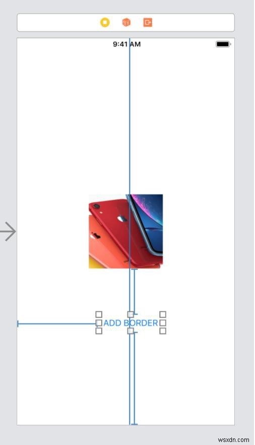 ตั้งค่าเส้นขอบสำหรับ ImageView ใน iOS หรือไม่ 