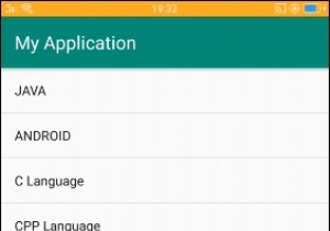 จะสร้าง ListView ใน Android ได้อย่างไร? 
