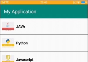 จะแสดงรายการรูปภาพและข้อความใน ListView ใน Android ได้อย่างไร 