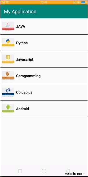 จะสร้าง listview แบบกำหนดเองใน Android ได้อย่างไร? 