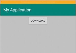 ตัวอย่างและคำอธิบายของ Android AsyncTask 