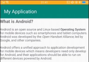 จะแสดง HTML ใน TextView ใน Android ได้อย่างไร 