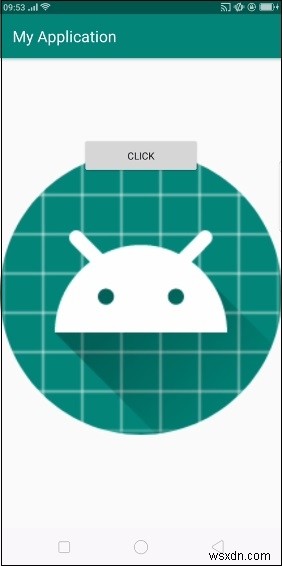 แอนิเมชั่นขนาดภาพ Android เทียบกับจุดศูนย์กลาง? 
