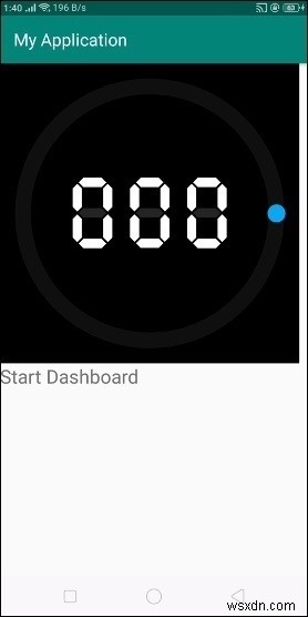 จะสร้าง DigitalSpeedDashboard ใน Android ได้อย่างไร? 