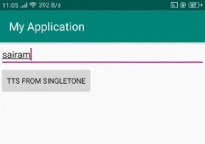 จะใช้ Android TEXT TO SPEAK จาก Singleton ได้อย่างไร? 