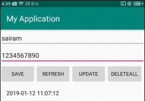 จะเก็บค่าตามเวลาปัจจุบันใน Android sqlite ได้อย่างไร 