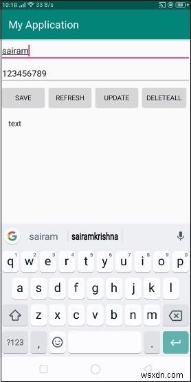 จะใช้ typeof () ใน Android sqlite ได้อย่างไร? 