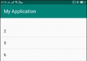 จะพิมพ์อาร์เรย์จำนวนเต็มใน android Log ได้อย่างไร 