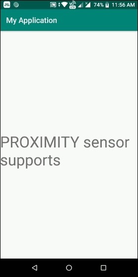 วิธีตรวจสอบมือถือ Android รองรับเซ็นเซอร์ PROXIMITY 