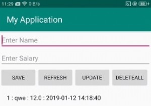 จะรับบันทึกเมื่อวานจากการประทับเวลาใน Android sqlite ได้อย่างไร 
