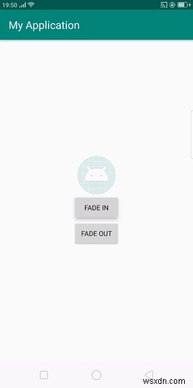 จะใช้ Fade In และ Fade Out Android Animation ใน Java ได้อย่างไร? 