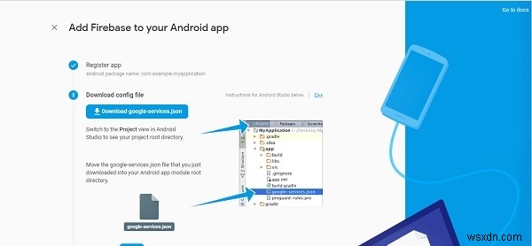 จะสร้างบัญชี firebase สำหรับแอปพลิเคชัน Android ได้อย่างไร? 