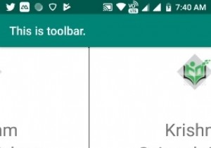วิธีสร้าง ListView แนวนอนด้วย RecyclerView 
