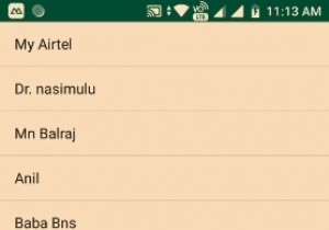 จะอ่านผู้ติดต่อทั้งหมดใน Android ได้อย่างไร? 