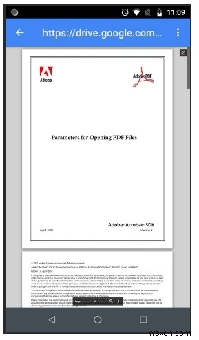 จะแสดงเอกสาร pdf ใน Android Webview ได้อย่างไร 