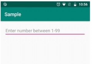 จะกำหนดค่า MIN และ MAX สำหรับ EditText ใน Android ได้อย่างไร 