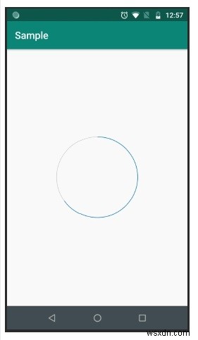 จะสร้าง ProgressBar แบบวงกลมใน Android ได้อย่างไร? 