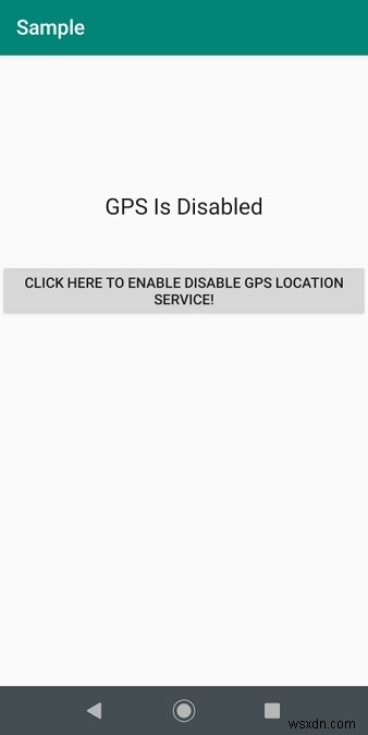 จะเปิด/ปิดการใช้งาน GPS โดยทางโปรแกรมใน Android ได้อย่างไร? 