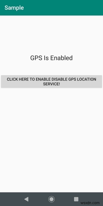 จะเปิด/ปิดการใช้งาน GPS โดยทางโปรแกรมใน Android ได้อย่างไร? 