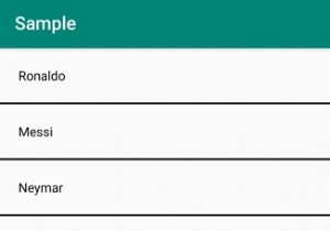 วิธีใช้ ArrayAdapter ใน Android เพื่อสร้าง ListView อย่างง่าย 