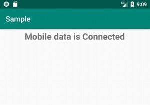 จะตรวจสอบสถานะการเชื่อมต่อเครือข่ายใน Android ได้อย่างไร 