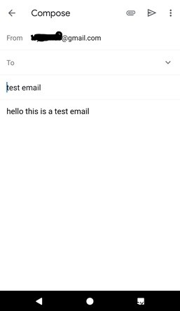 ฉันจะส่งอีเมลโดยใช้ gmail จากแอปพลิเคชัน Android ของฉันได้อย่างไร 