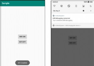 วิธีเปิด Wifi โดยทางโปรแกรมบนอุปกรณ์ Android 