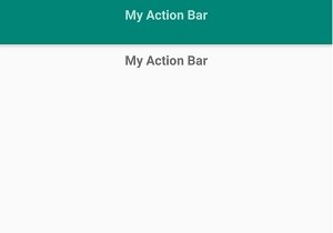 จะจัดตำแหน่งแถบการดำเนินการใน Android ได้อย่างไร? 