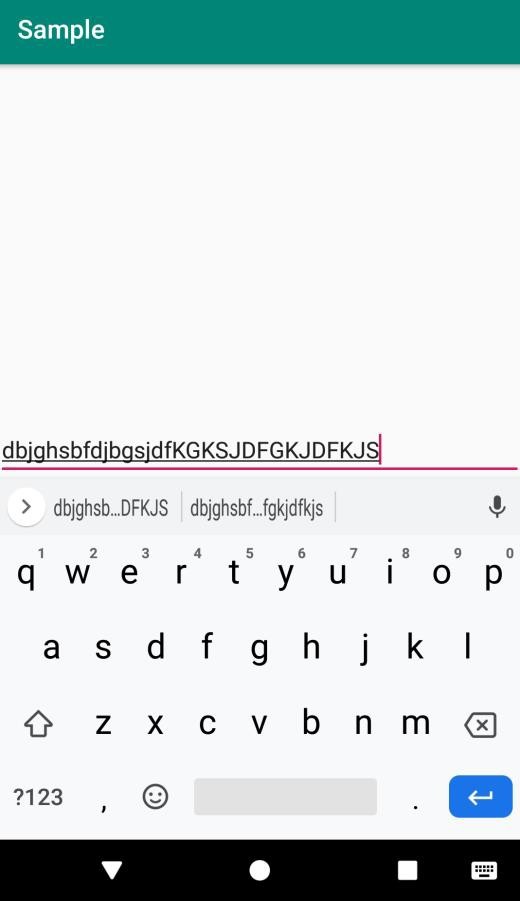 วิธีสร้าง editText ยอมรับตัวอักษรใน Android เท่านั้น 