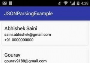 จะแยกวิเคราะห์วัตถุ JSON บน Android ได้อย่างไร 