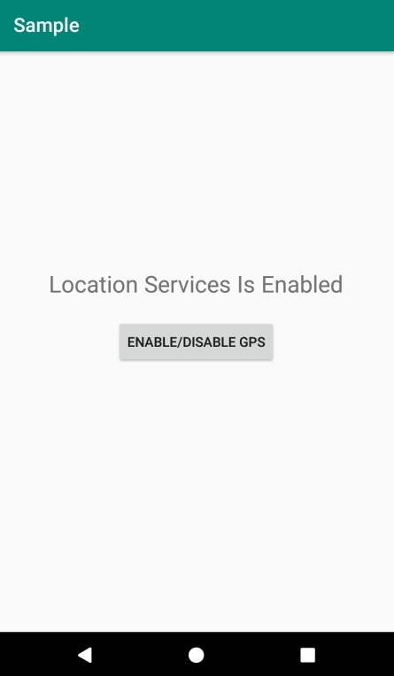 ฉันจะปิด/เปิดใช้งาน GPS โดยทางโปรแกรมใน Android ได้อย่างไร 