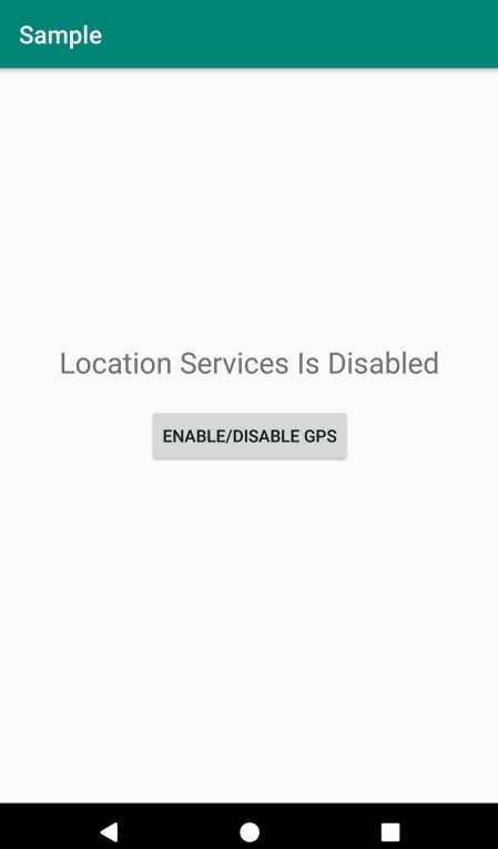 ฉันจะปิด/เปิดใช้งาน GPS โดยทางโปรแกรมใน Android ได้อย่างไร 
