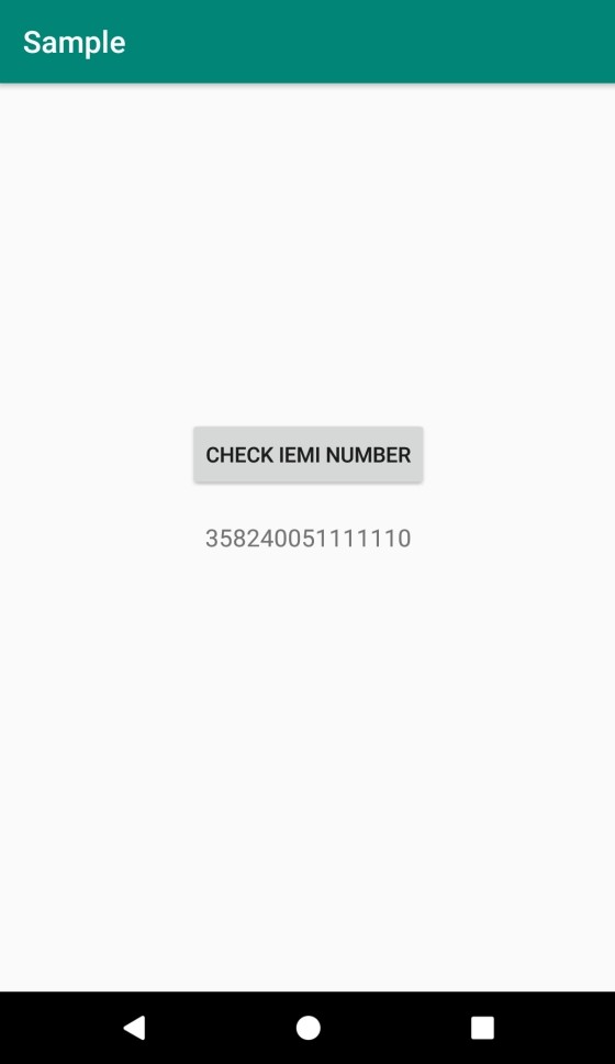 จะรับหมายเลข IMEI / ESN ของอุปกรณ์โดยทางโปรแกรมใน Android ได้อย่างไร 
