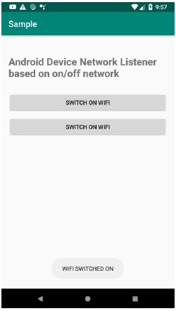 วิธีสร้าง Android Device Network Listener ตามการเปิด/ปิดเครือข่าย 