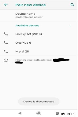 จะตรวจสอบได้อย่างไรว่าอุปกรณ์ Bluetooth เชื่อมต่อกับอุปกรณ์ Android? 