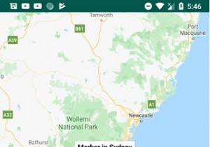 จะตรวจจับการสัมผัสและตำแหน่งบน Google map ใน Android ได้อย่างไร? 