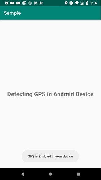 จะทราบได้อย่างไรว่า GPS ของอุปกรณ์ Android เปิดใช้งานอยู่หรือไม่? 