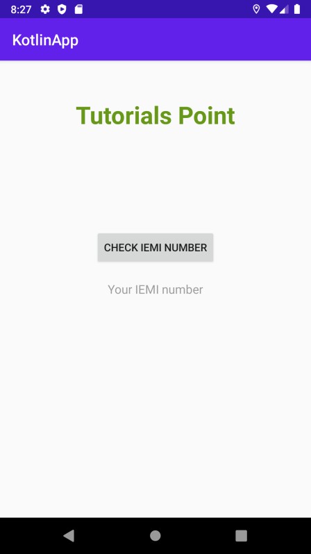 จะรับ IMEI / ESN ของอุปกรณ์โดยทางโปรแกรมใน Android โดยใช้ Kotlin ได้อย่างไร 