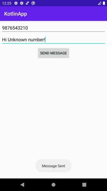 จะส่ง SMS โดยใช้ SMSmanager ในมือถือ Dual SIM ใน Android โดยใช้ Kotlin ได้อย่างไร 